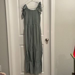 Tie Strap Maxi Dress